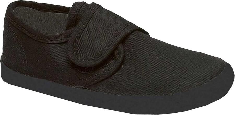 Unisex Kinderen en Volwassenen Gymschoenen Zwart Wit Comfortabele School- en Pomp Trainingsschoenen