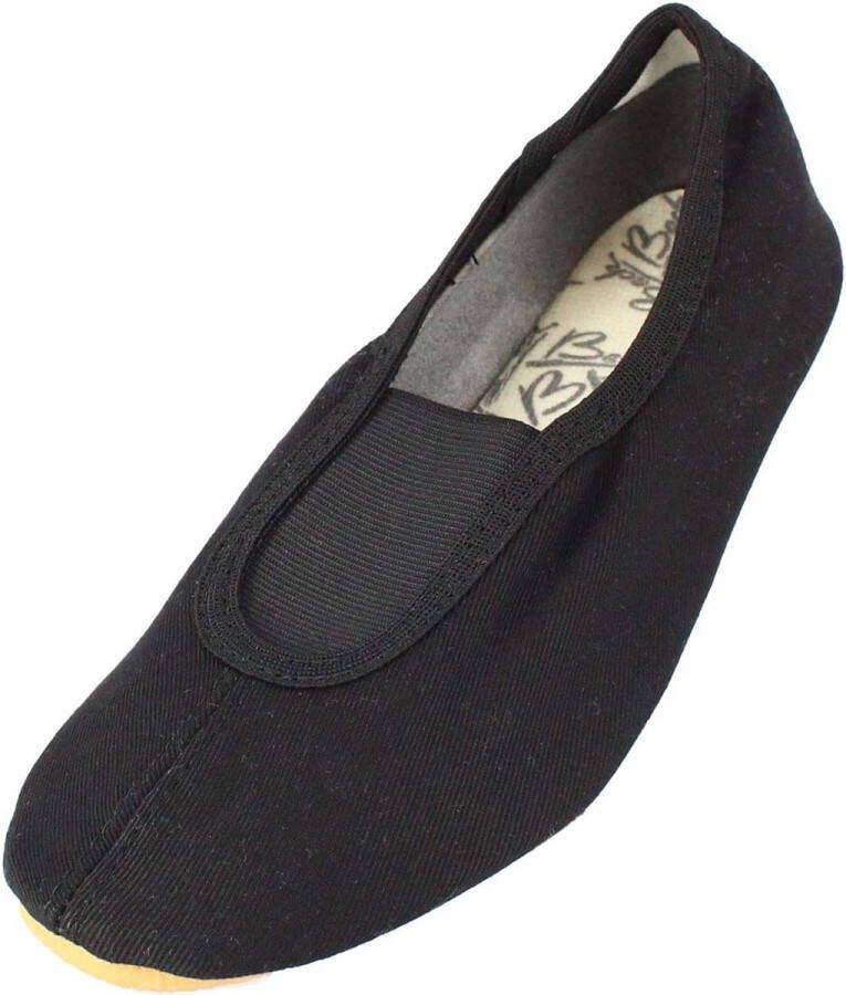 Unisex Kinderschoenen Basic Wreef Gymnastiekschoenen Zwart