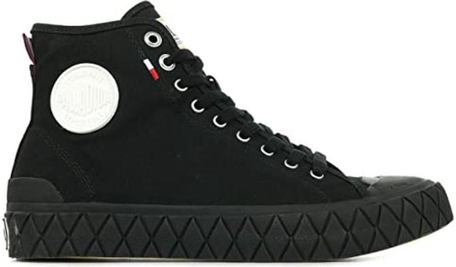 Unisex Mid Sneaker Boots met Canvas Bovenwerk