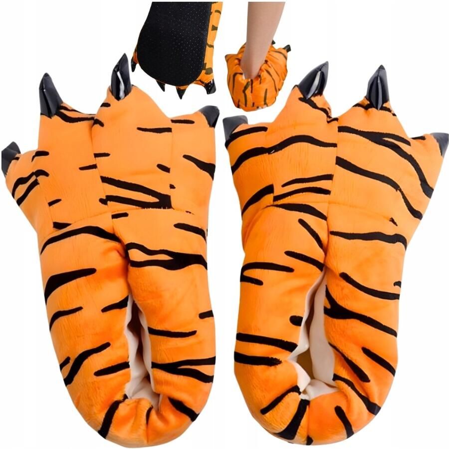 Unisex Pluche Pantoffels met Klauwen