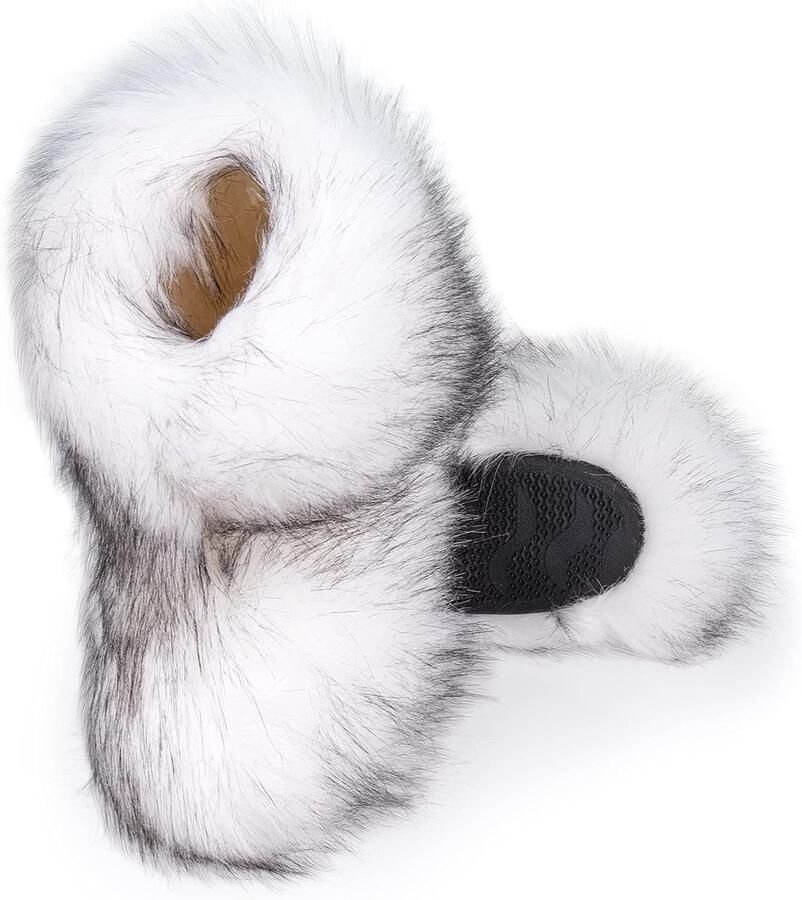 Unisex Puur Schapenwol Warm Wol Pantoffels Boots Schapenvacht B03