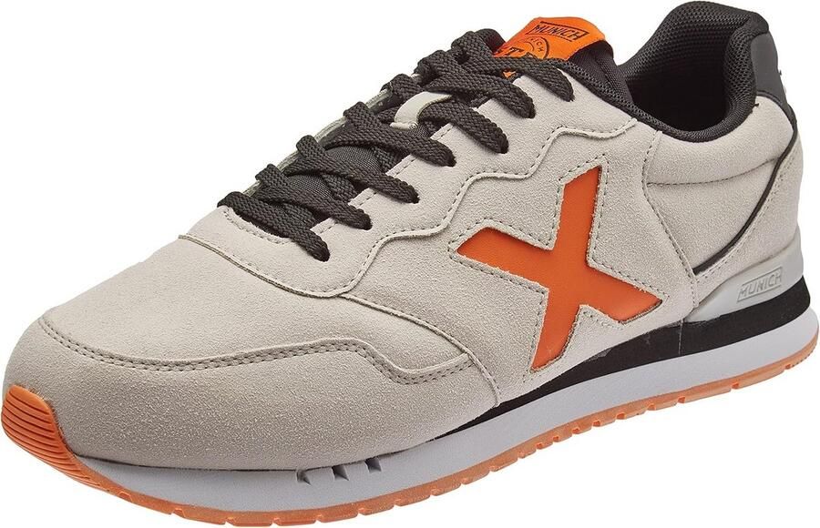 Unisex Retro Sneaker Wit Casual Sportschoen voor en