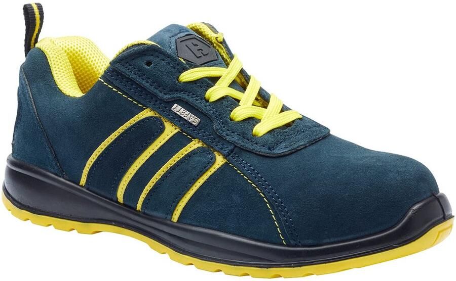 Unisex Sneakers voor en in Navy en Geel
