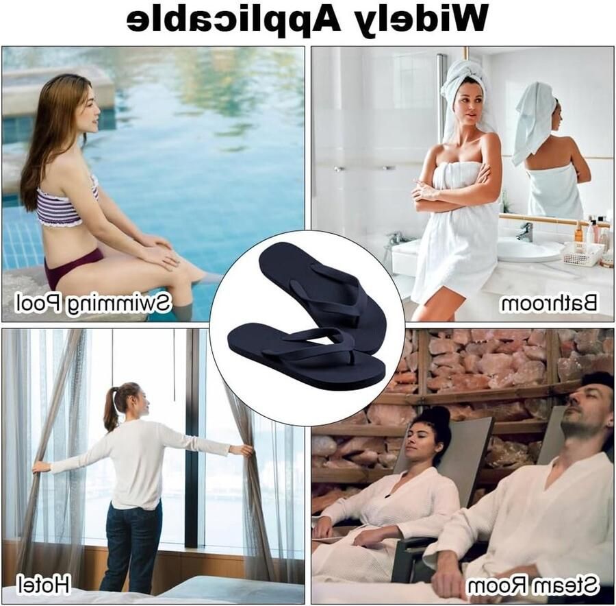 Unisex Flip Flops voor en Comfortabele Strand Sandalen met Antislip Ideaal voor Yoga en Vrije Tijd