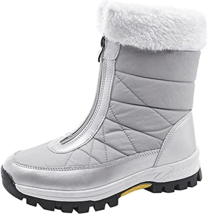 Unisex thermische sneeuwboots voor dames comfortabele korte winterlaarzen