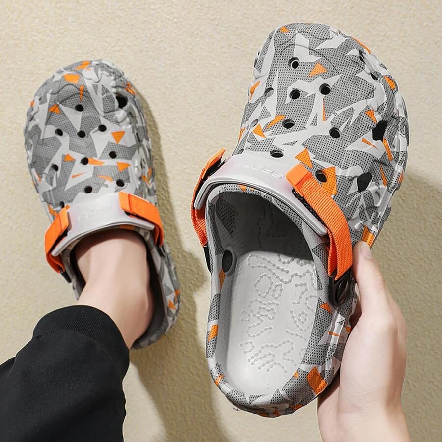 Unisex Tuinklompen voor en klassieke strandsandalen slip-on buitenpantoffels voor Unisex-volwassenen