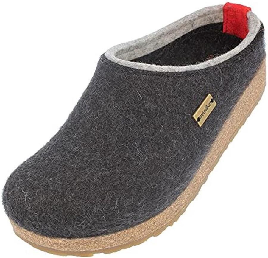 Unisex Vilt Slippers voor en Grip en Comfort