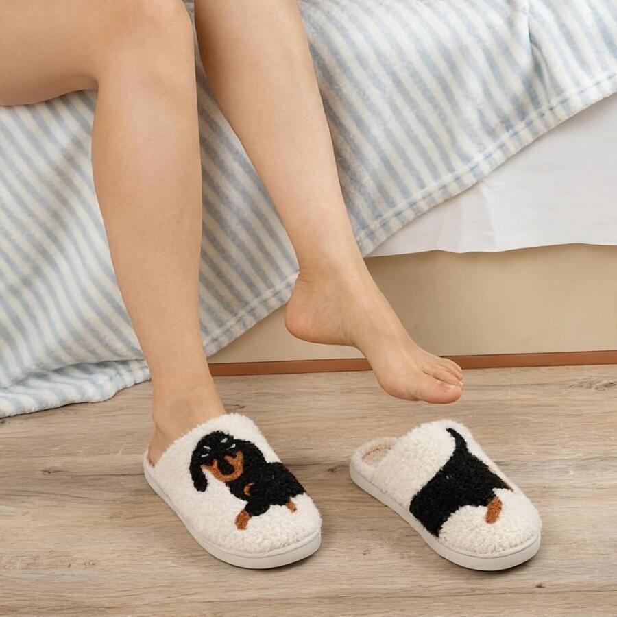 Unisex vilten pantoffels voor en warme antislip pantoffels voor binnen en buiten comfortabele en zachte slippers voor de winter