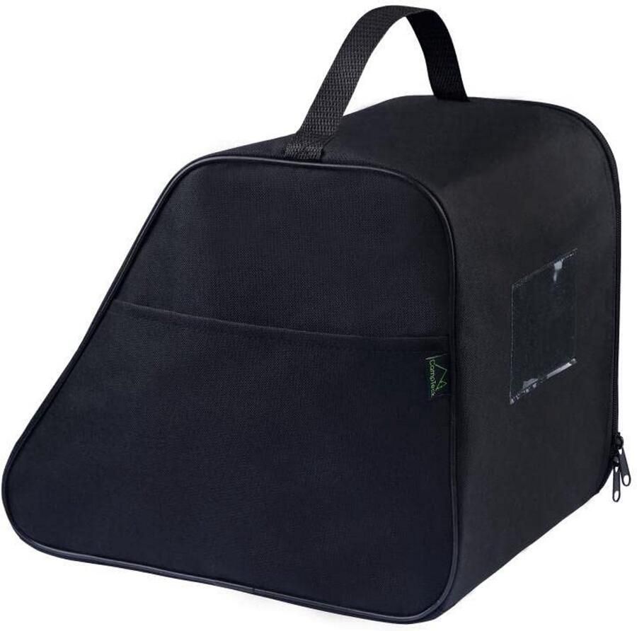 Unisex wandellaarstas voor modderige laarzen zwart Eén