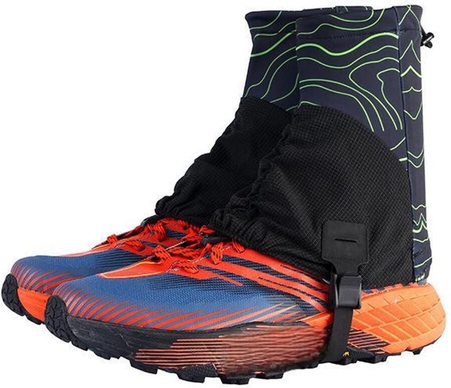 Unisex Waterdicht Trailrunning-gamaschen Ade d laag model Antislip met haken Ideaal voor wandelen outdooractiviteiten kamperen en rotsklim