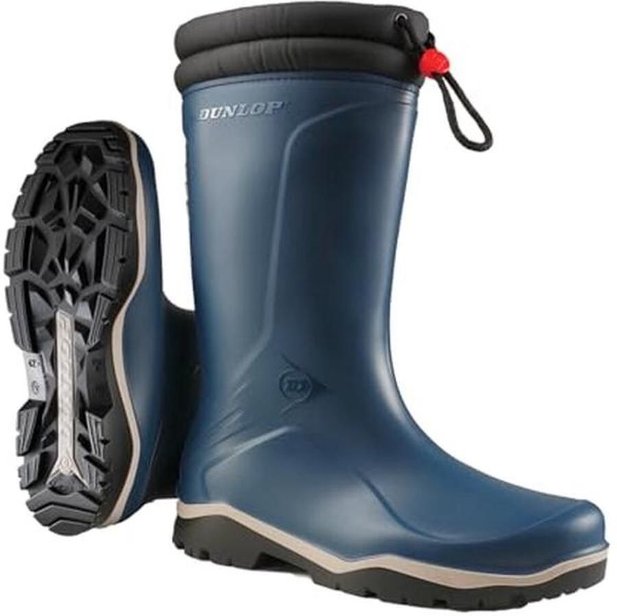 Unisex Wetterbestendige Wellington Boots voor Volwassenen Zwart Blauw