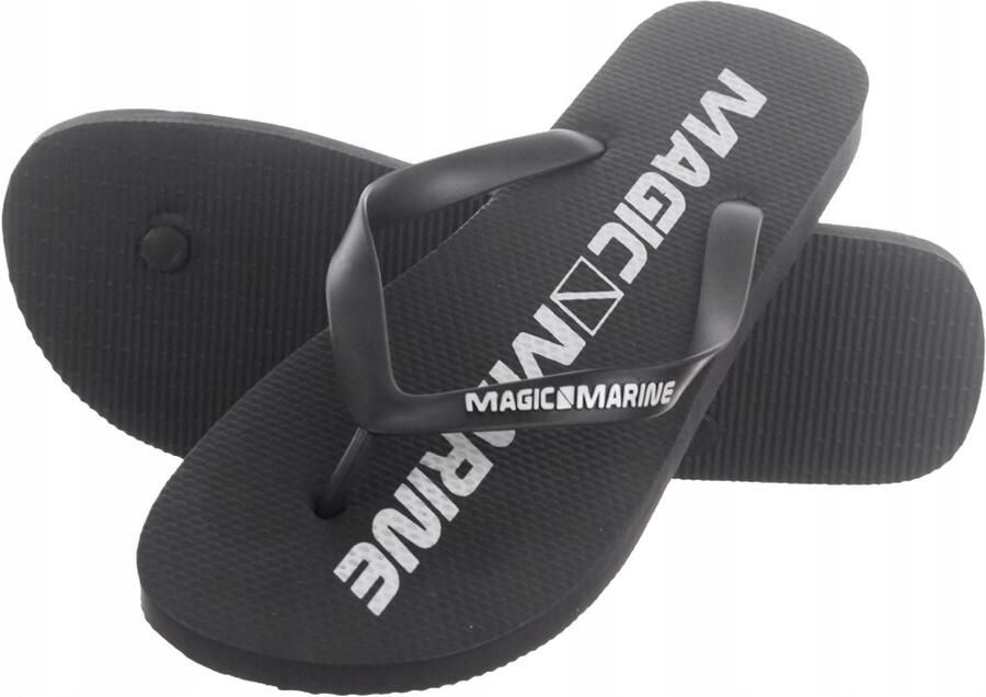 Unisex Zwarte Slippers voor Strand Zwembad & Watersport