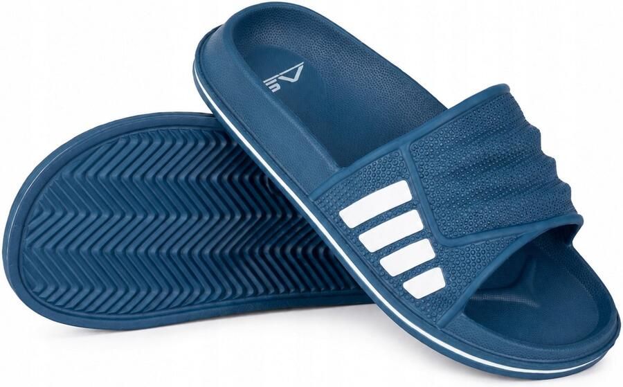 Unisex Zwemklompen Blauw-Wit