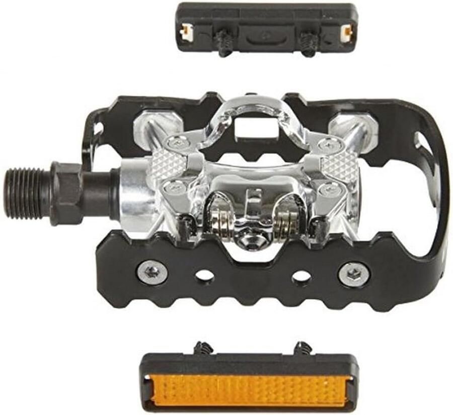 Universele Clip-In Fietspedalen voor Optimale Krachtoverbrenging inclusief Cleats