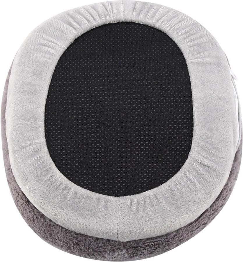 USB Heated Slipper Electric Foot Warmer Cushion for Instant Warm Feet Reusable Heated Slippers Feet Warmers Booties(Grey)