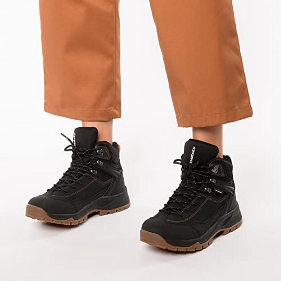 Vallen Dames Wandellaarzen met Waterdicht Membraan en Antislipzool