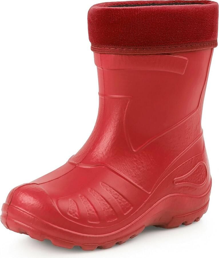 Vederlichte Kinderlaarzen EVA Rubberlaarzen met Uitneembare Binnenschoen