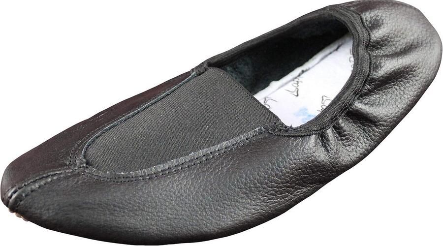 Gymnastiekschoenen Turnschoenen Leer en Rubberen Zool Unisex