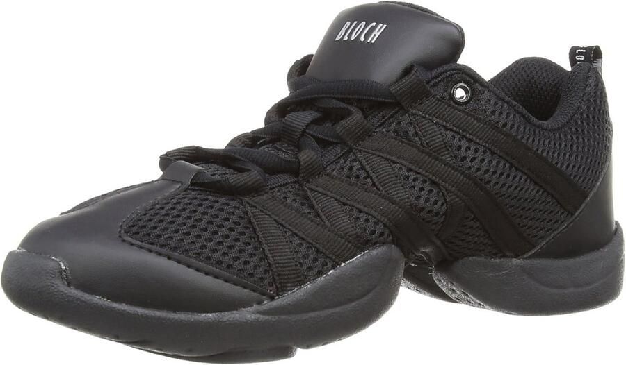 Veelzijdige sneaker met gedeelde zool en voetboogondersteuning