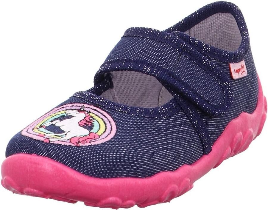 Vegan Meisjes Pantoffels met Antislipzool en Bloemendetail