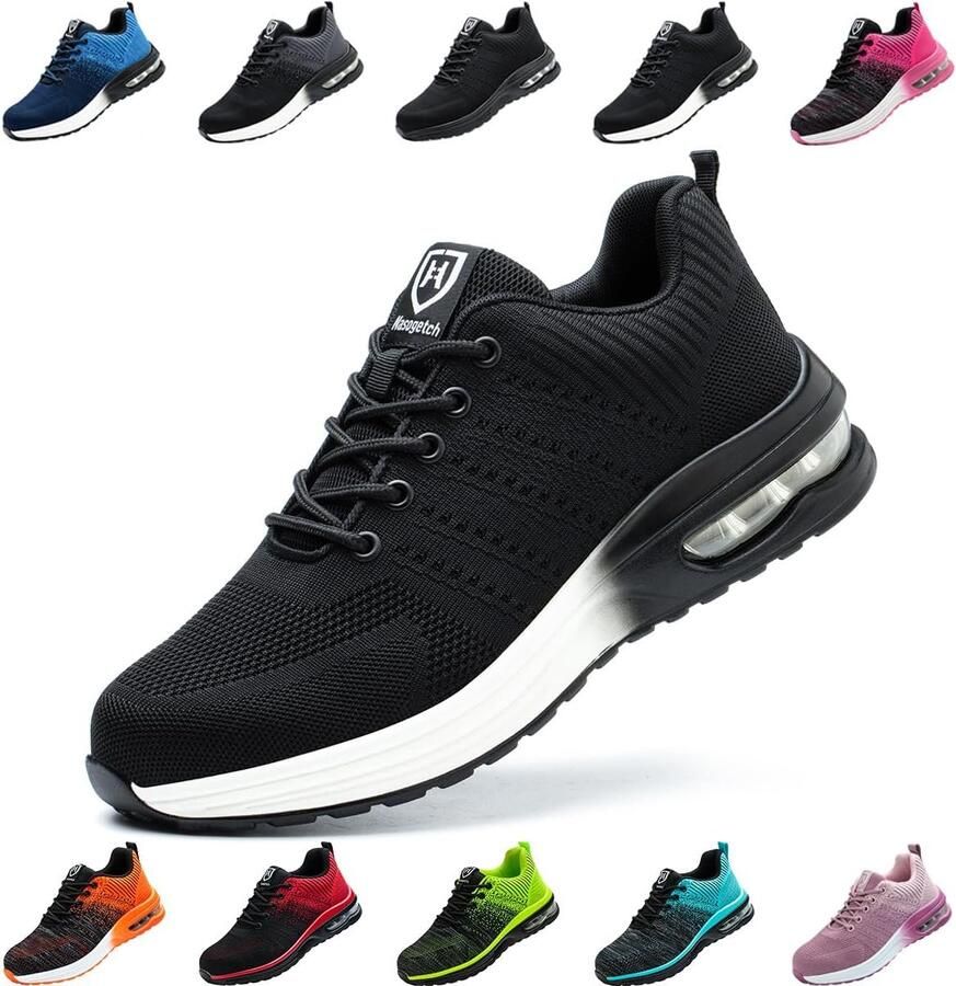 Veiligheids sneakers voor en Stalen neus Lichtgewicht en comfortabel Ideaal voor werk SnelShoppen