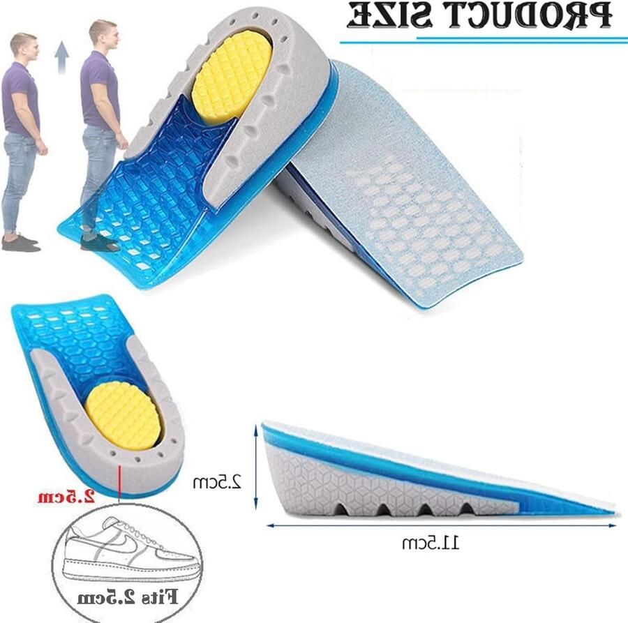 Verhoogde Hakken met Schokabsorptie Ade d Ontwerp en Comfortabele Zolen voor nen en Hoogteverhogende Schoenen