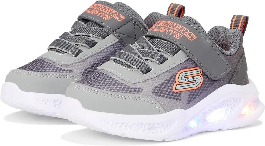 Verlichte Sneakers Kinderschoenen Actief Spelen Kleurrijke Lichten Meerkleurig