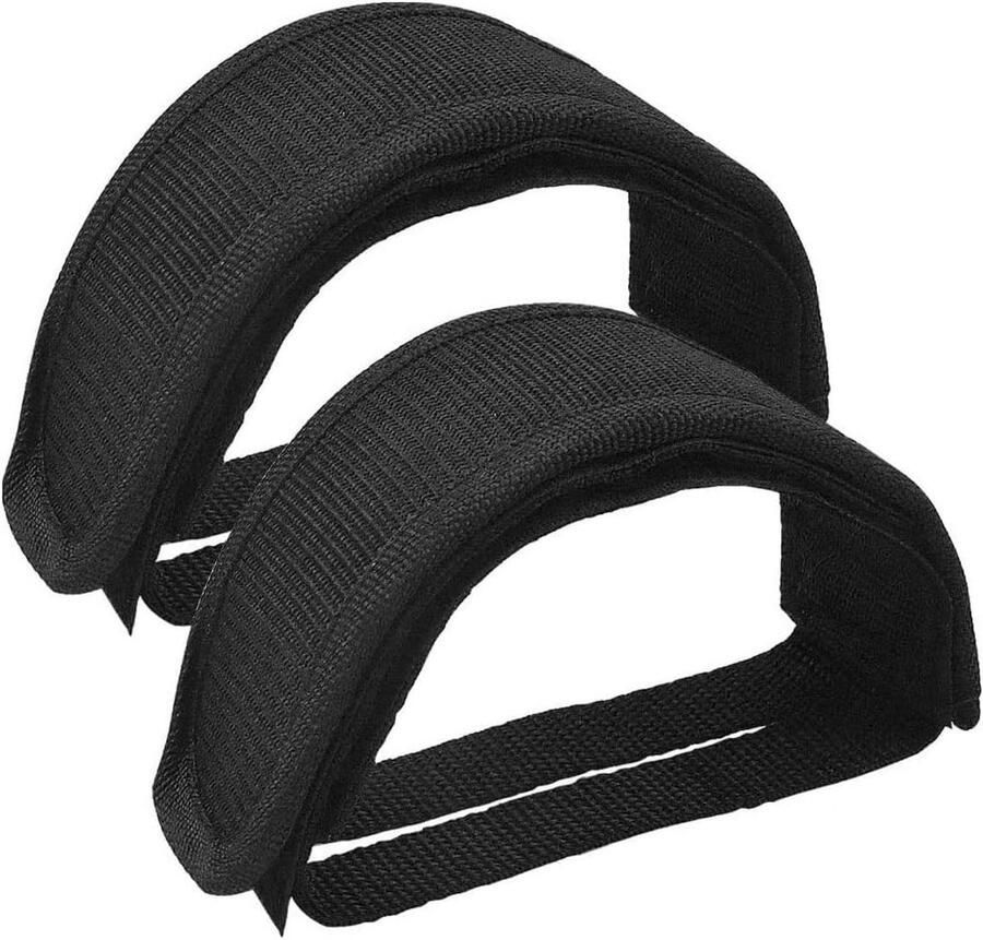 Verstelbare Fietspedalen Bandjes Antislip Schoenklem voor Racefiets en Mountainbike