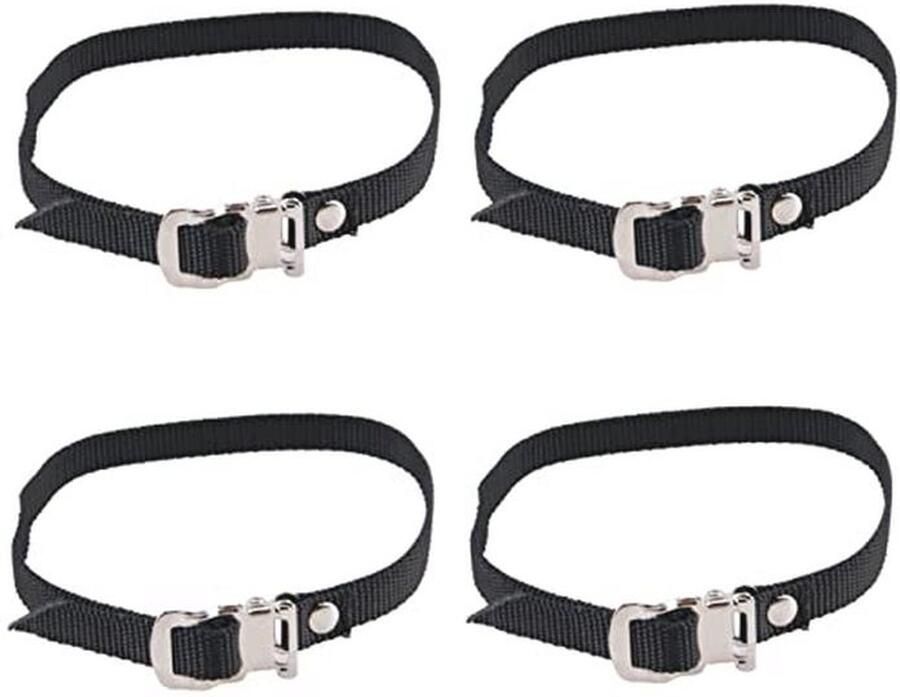 Verstelbare Fietspedalen met Anti-Slip Rie 4 Stuks Nylon Pedaalrie