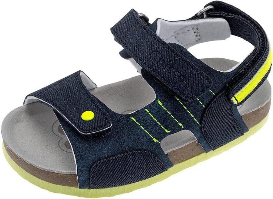 Verstelbare Kindersandalen met Dubbele Klittenbandsluiting Comfortabele Zomerschoenen