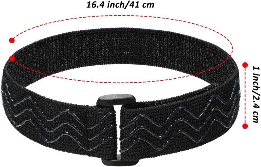 Verstelbare laarzenrie met elastische band antislip rie voor stevige grip en comfort (3 paar)