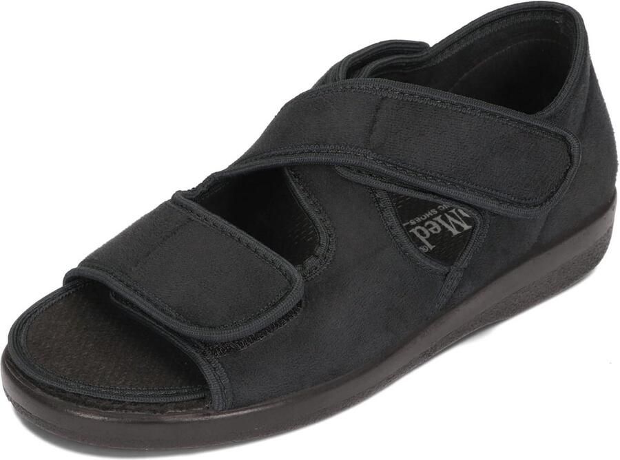 Verstelbare Orthopedische Sandalen met Klittenband voor Brede Voeten en