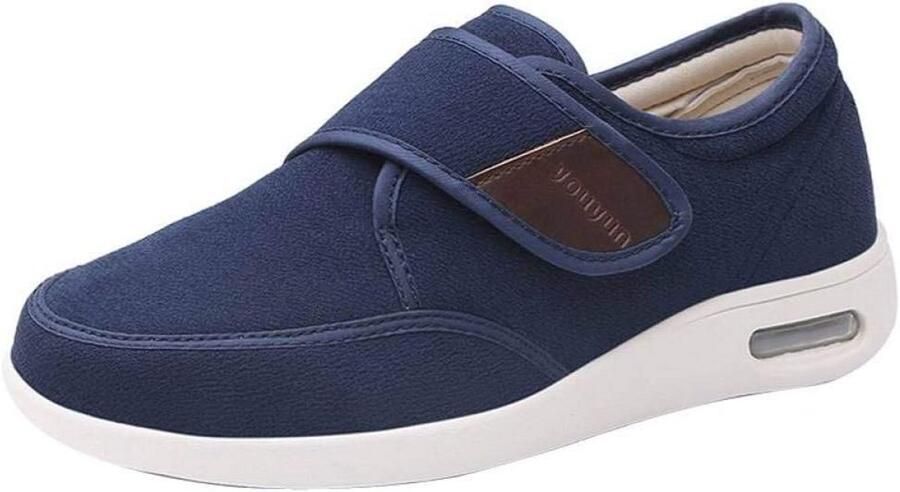 Verstelbare Orthopedische Slippers met Extra Brede Pasvorm voor Gezwollen Voeten en Diabetici