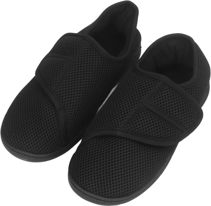 Verstelbare pantoffels met haak en ring voor oedeem Gymschoenen met luchtkussen voor gezwollen voeten Eenvoudig te dragen pantoffels