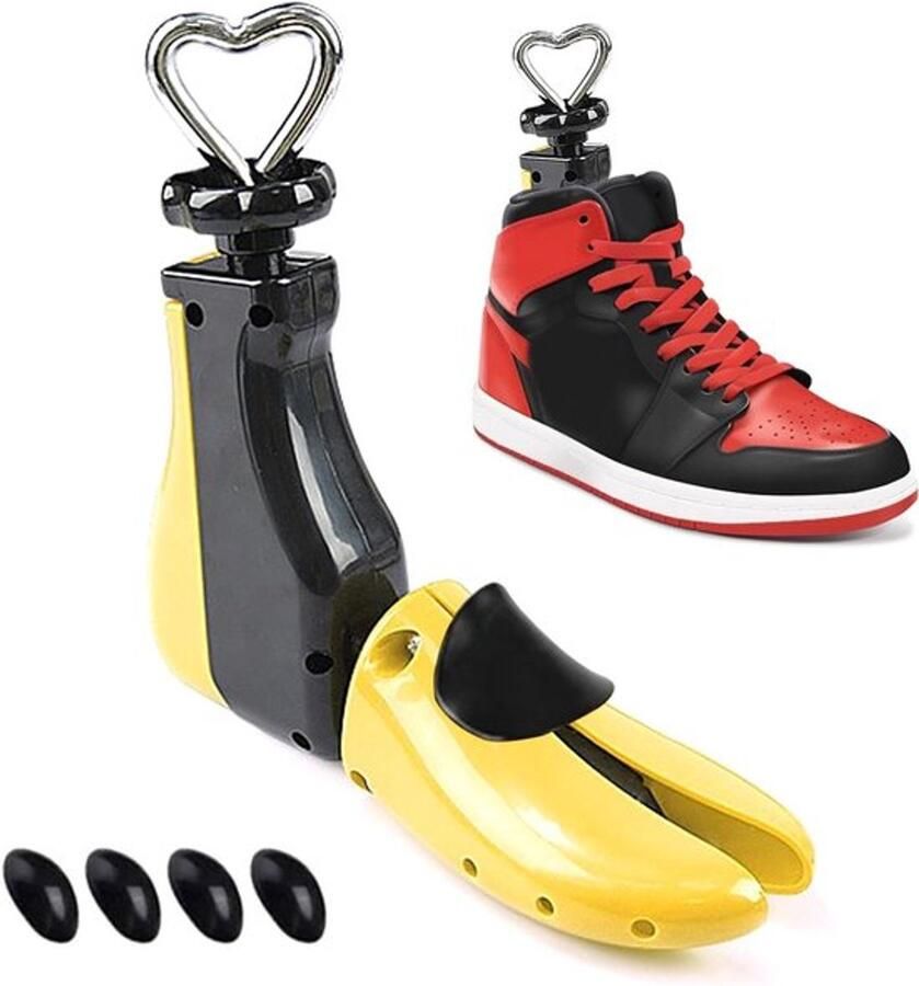 Verstelbare Schoenoprekkers voor nen en 4-Di sionale Expander met Schoenlepel voor Sneakers Wandelschoenen en Strakke Laarzen