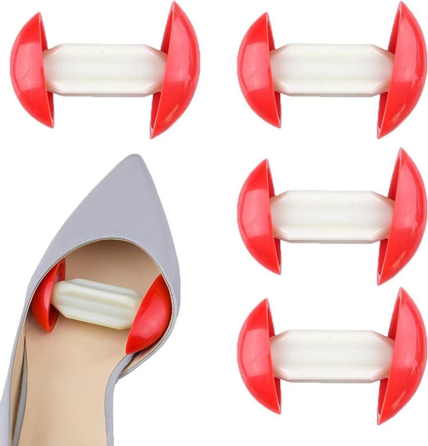 Verstelbare Schoenspanners Set van 4 Universele Schoenverlengers voor Leer Laarzen en Sneakers met Handbescherming