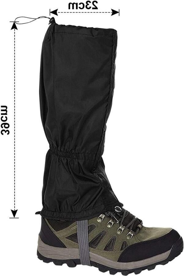 Verstelbare Waterdichte Gaiters voor nen en Ade d en Geschikt voor Hiking Klim en Trekking