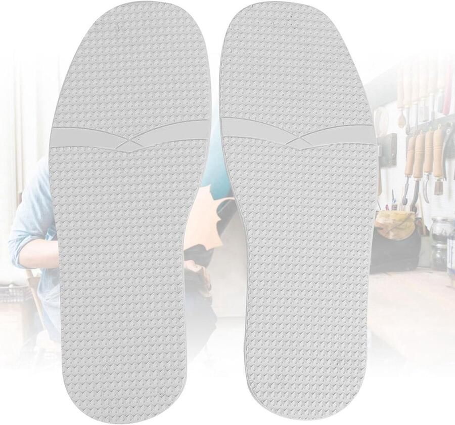 Vervangende Rubber Zolen voor Leren Schoenen Antislip Verhoogde Zolen voor Comfort en Duurzaamheid