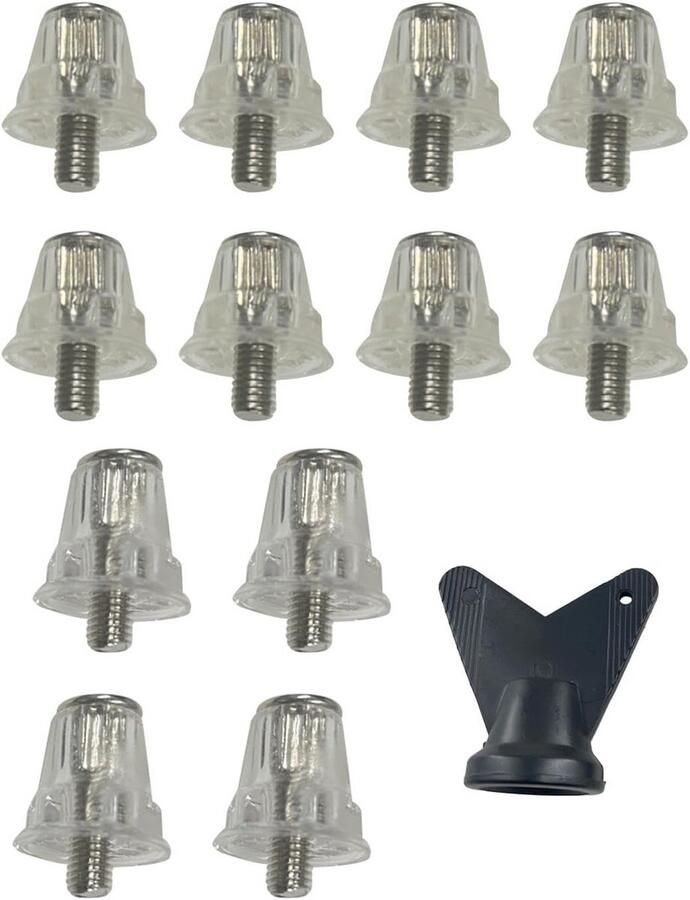 Vervangende Schroef Noppen voor Voetbalschoenen Anti Slip Spikes voor Zachte Ondergrond