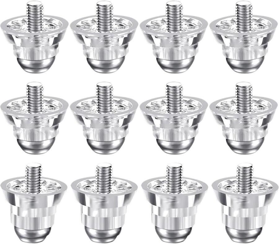 Vervangingsnoppen Voetbalschoenen Spikes Set Sport Grip Duurzaam Metaal 16mm 13mm