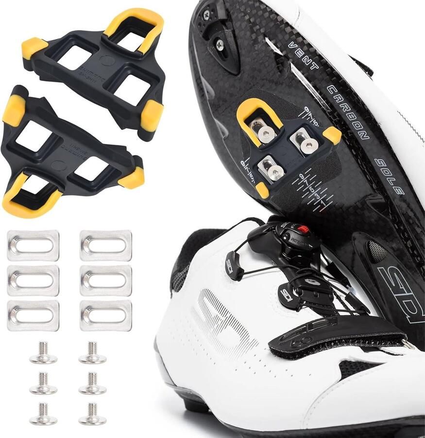 Verwisselbare SPD-schoenen cleats voor race- en mountainbikes compatibel met Shi o pedalen ideaal voor binnen en buiten gebruik