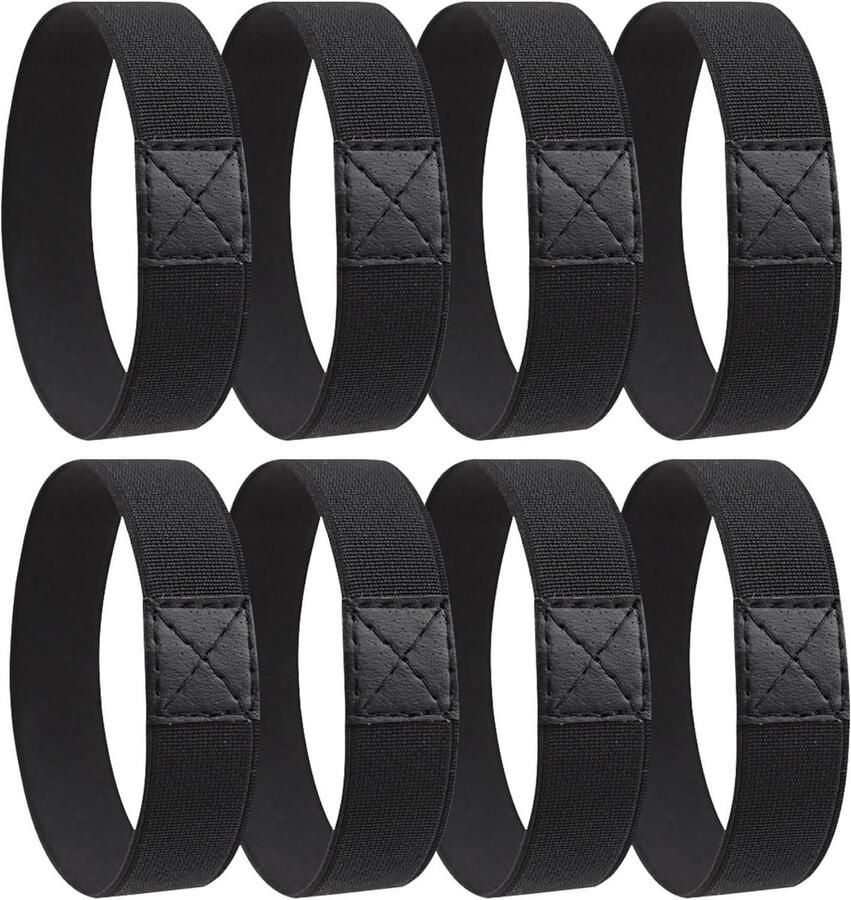 Veters Fixeerbanden voor Voetbalschoenen Voetbalaccessoires Scheurvast Zwart Spelers Voetbal Geschikt voor Schoenen