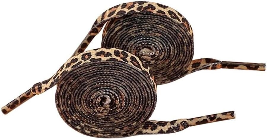Veters met Luipaardprint Schoenveters Schoenen Personaliseren Verstelbare Lengte Multi-kleur