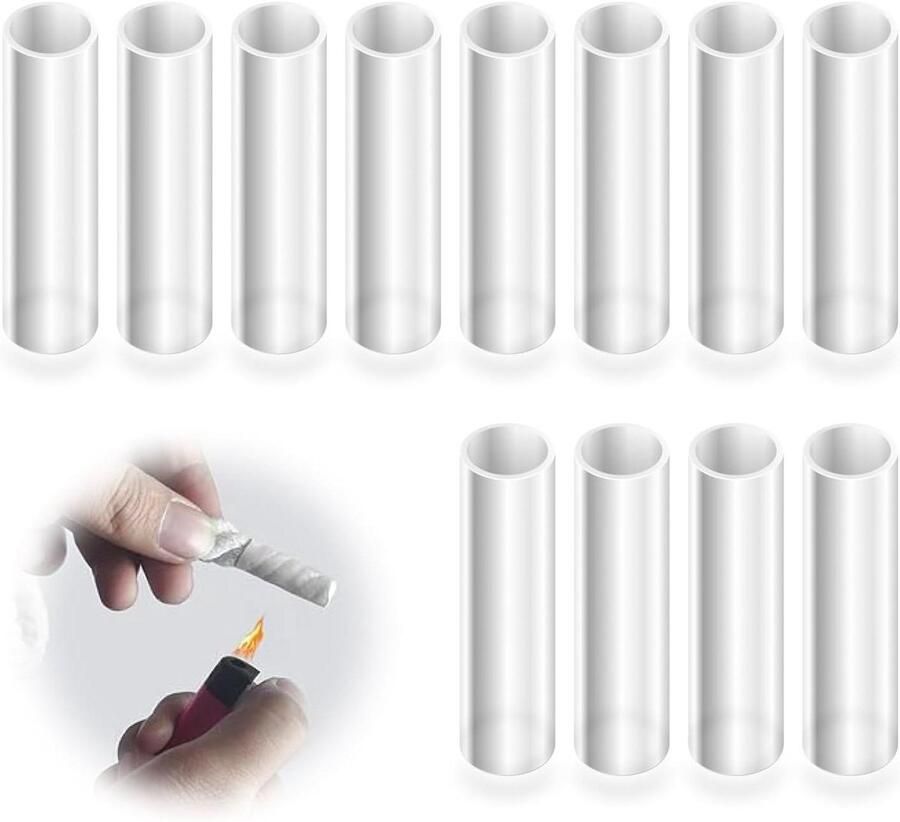 Veters Reparatie Kous Tip Schoenen Herstellen Transparant Hittekrimp x 6mm