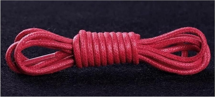 Veters Schoenveters Schoenen Sluiten Waterdicht Katoen Rood