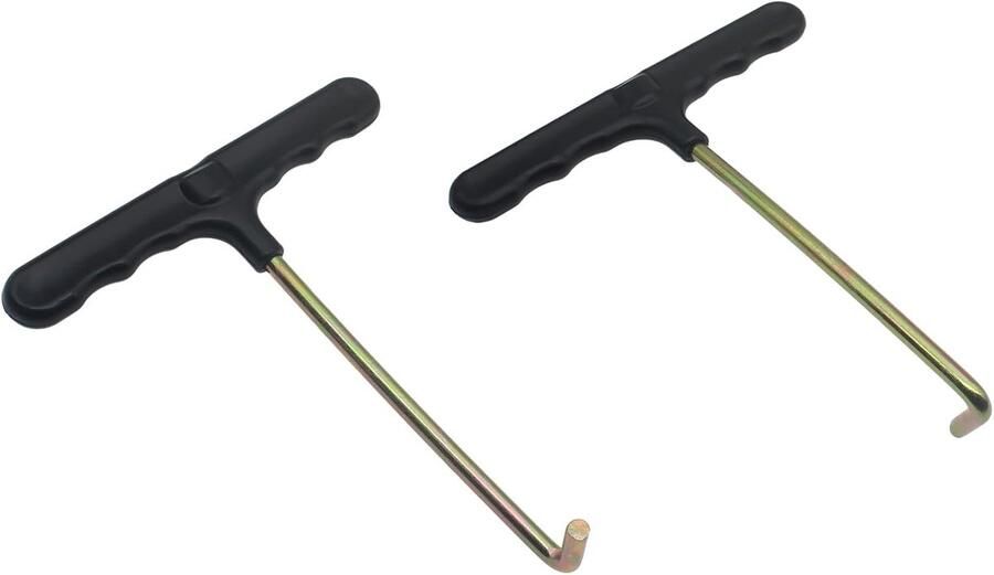 Veters Spanner Schoen Tool Schaatsen Laarzen Stevig Metaal Lengte Zwart