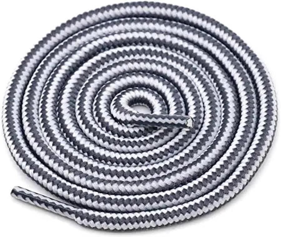 Veters voor schoenen Gestreept katoen Outdoor wandelen Tweekleurig design 4 paar 70- Multicolor