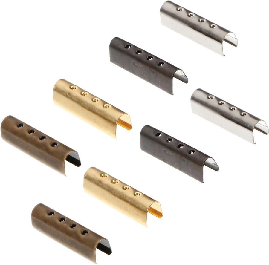 Vetersluiting Tips Schoen Veters Schoenen Repareren Koperen Afwerking 80 Stuks Assorti