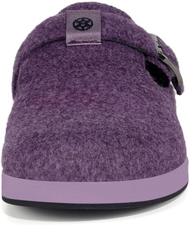 Vilten slippers voor volwassenen Warm en comfortabel Paars