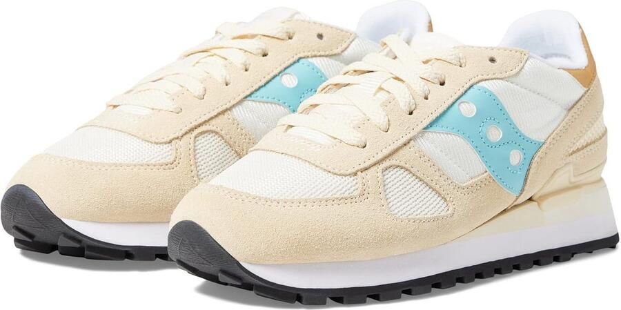 Vintage Runners Stijl Sneakers voor Dames met Suède en Nylon